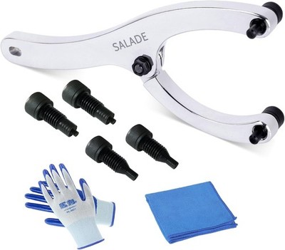10-Inch Adjustable Spanner Wrench with Pins for Hydraulic Cylinder Maintenance