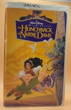 The Hunchback of Notre Dame VHS 1997 Disney Clamshell Acceptable-G Condition