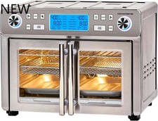 Emeril Lagasse Dual Zone 360 Air Fryer Oven Combo with French Door,25QT Extra L.