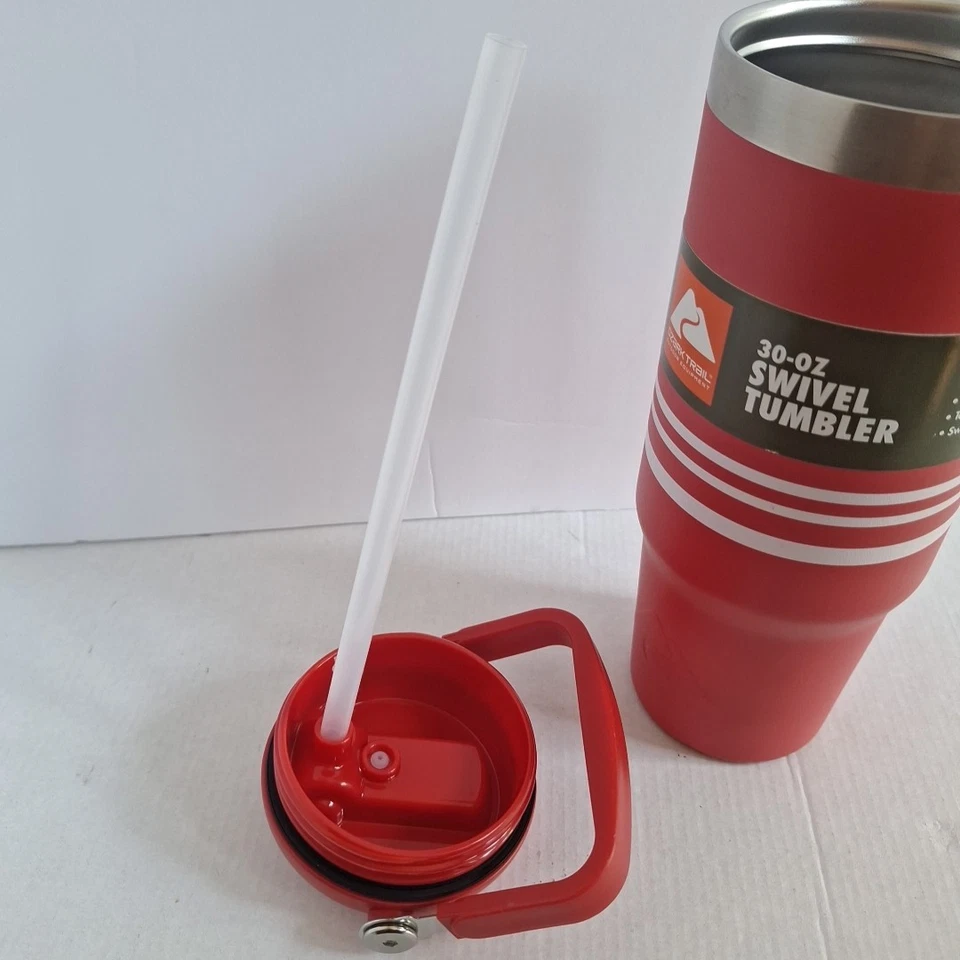 Вращающийся тамблер Ozark Trail 30 унций (красный) - Изображение 4 из 4