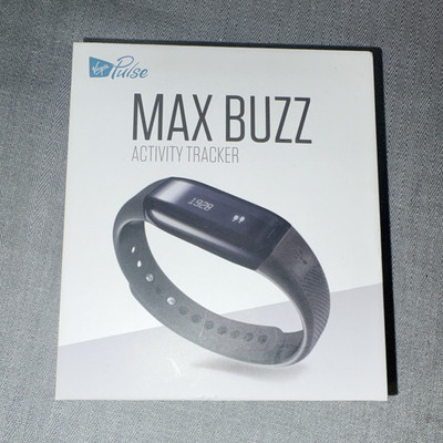 Virgin Pulse Max Buzz VP-T001 Activity Tracker Black Bluetooth Android iOS