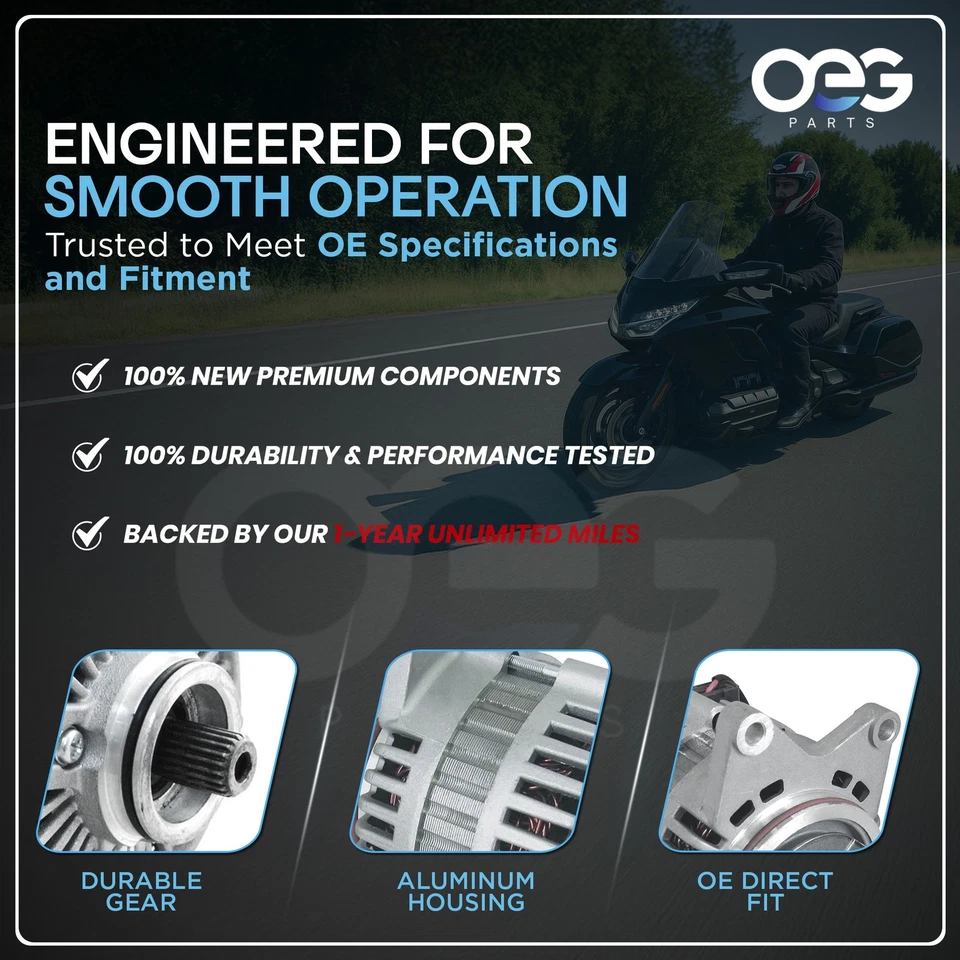 Nuevo alternador 80AMP para Honda Goldwing GL1800HP 2006-2015 31100MCAA61 A5TG2079 Foto 4 de 4