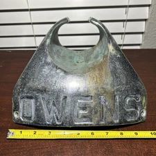 Vintage Chrome Plated Bronze Bow Sprit / Chock From A 1963 30’ Owens Wooden Boat
