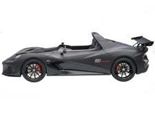 Autoart 75391 Lotus 3-Eleven Matt Black with Gloss Black Accents 1/18 Model Car