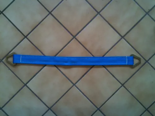 MONSTER BLUE 3 PLY AXLE STRAP 2 X 31 DOT TOW DOLLY TIE DOWN CAR TRANSPORT 