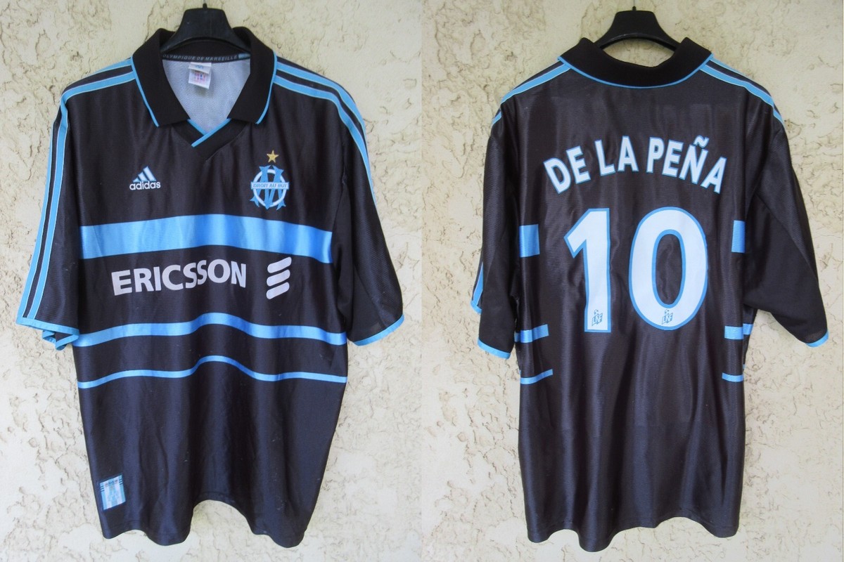 Maillot Vintage Adidas Maillot Om Ericsson Olympique Marseille
