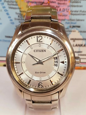 CITIZEN ECO-DRIVE QUARTZ J810-S075947 JAPON HOMME FONCTIONNE