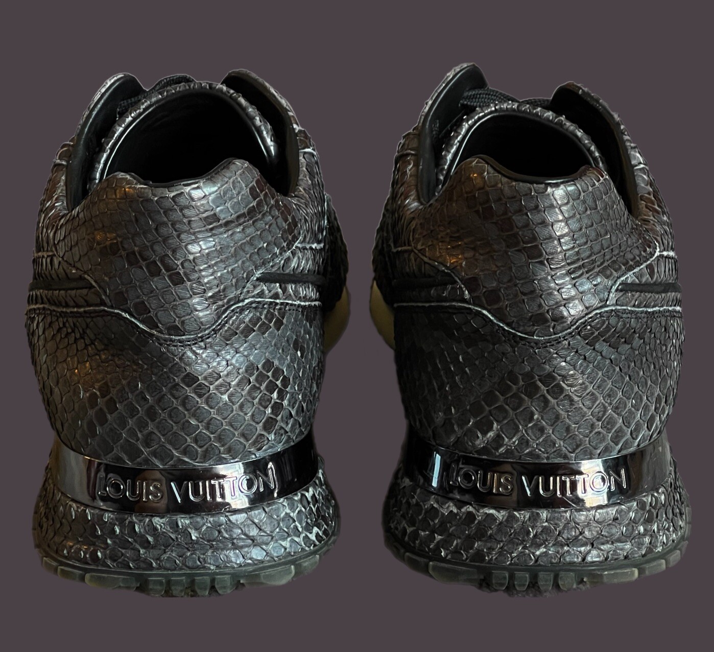 LOUIS VUITTON⚡️"Run Away" RARE Python snakeskin l… - image 6