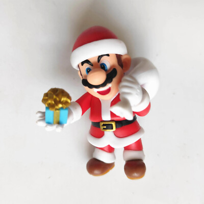 Jakks World of Nintendo Super Mario Advent Santa Figure Christmas