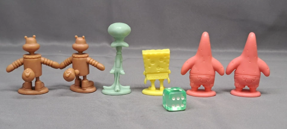 2002 SpongeBob Squarepants Wacky Race To The Krusty Krab Replacement Game Pieces - Image 4 of 4