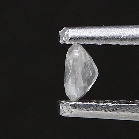 NATURAL LOOSE DIAMOND 0.11CT WHITE G/H COLOR OVAL SHAPE ROSECUT FOR MOTHER GIFT - Image 4 of 4