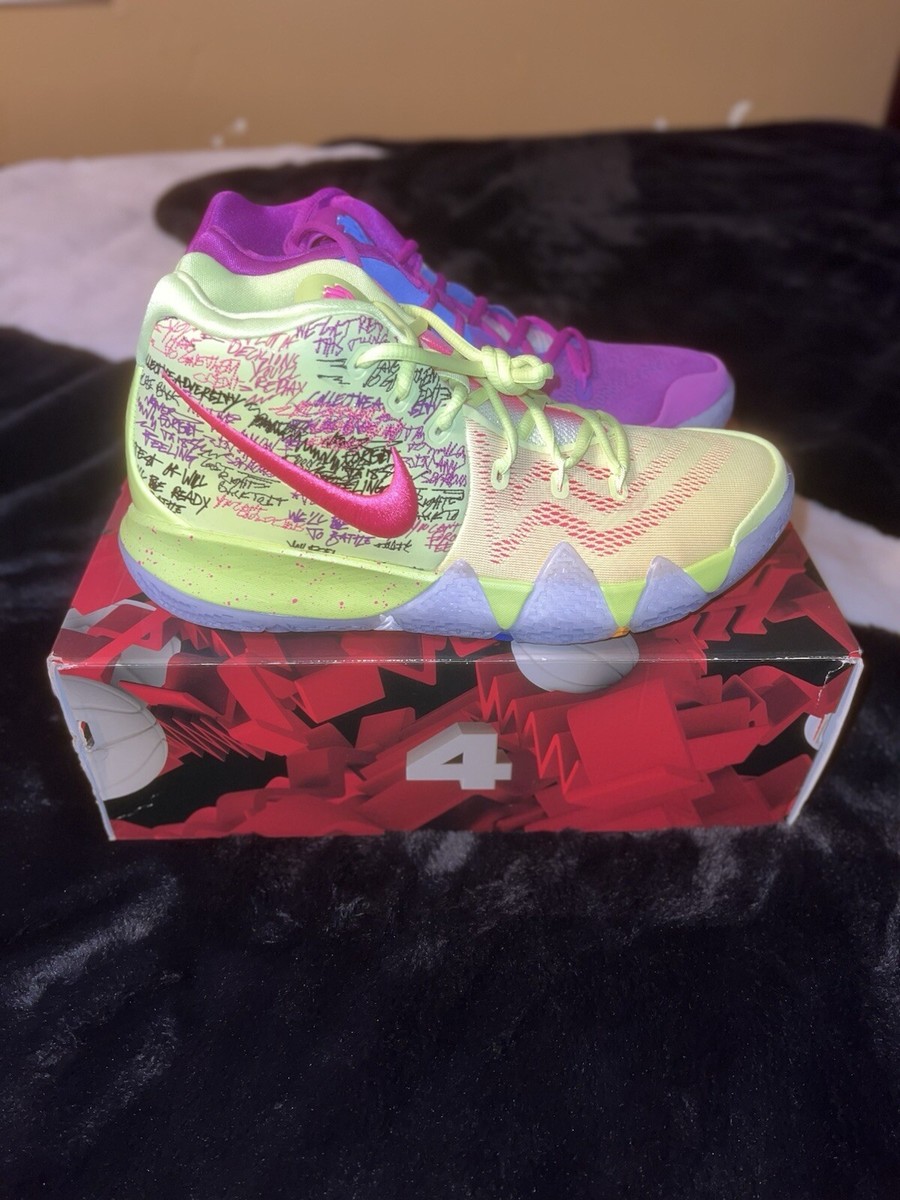 [激レア] ナイキ カイリー4 バッシュ　スニーカー　AJ1691-900 New Ds Rare Kyrie 4 EP Confetti-AJ1691-900 Size 9.5 Men's 11