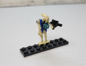 LEGO Battle Droid Pilot Minifigure Star Wars Clone Wars Blue w/Blaster
