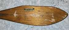 Old Town Canoe Maine 27" Miniature Wooden Paddle Rare!