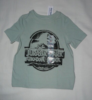 JURASSIC PARK BOY GIRL DINOSAUR T-REX T-SHIRT TEE 2T 3T 4T 5T 18-24M OLD  NAVY