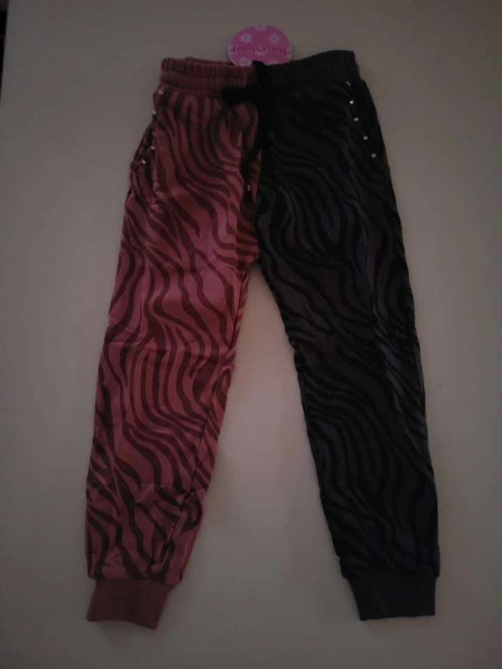 NUEVO CON ETIQUETAS HAVENGIRL Pantalón Malibú Talla 8 Salón Sudor Postre Rosa Parche Escuela Baile Foto 3 de 3