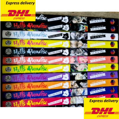 New Hell's Paradise Jigokuraku Manga Vol. 1-13 English Version Comic - Fast DHL