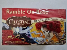 Ramble On Rose Grateful Dead Collector Celestial Seasonings Tea Sealed Unopened