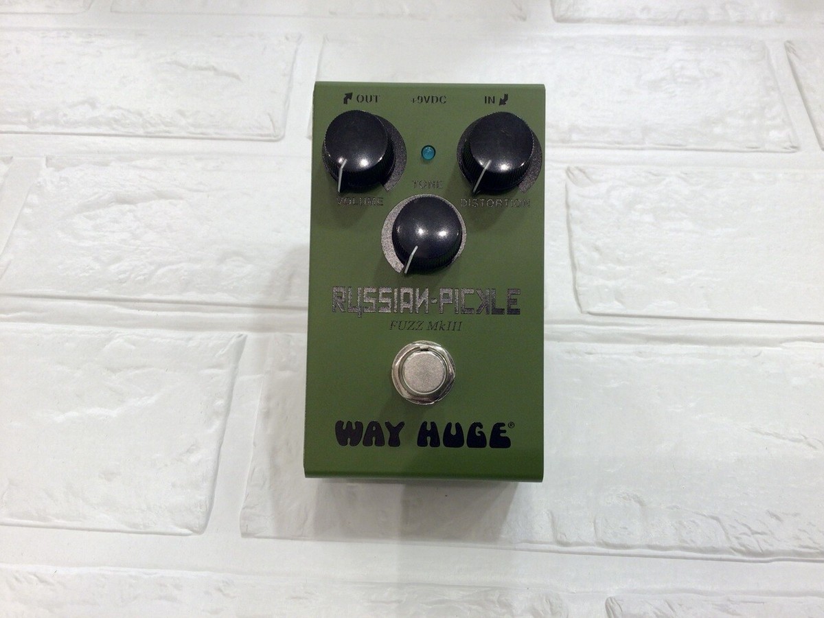 ギター Way Huge WHE408 RUSSIAN PICKLE FUZZ Way Huge Russian Pickle Fuzz Effect Pedal | The Music Zoo