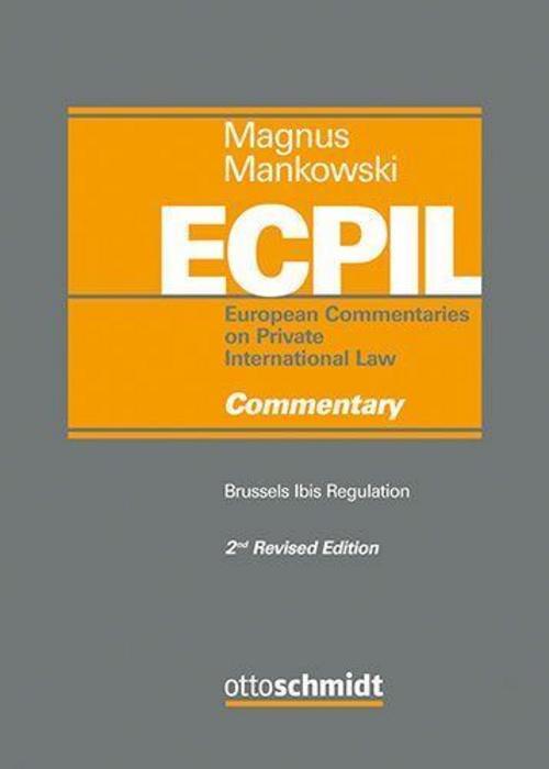 Thumbnail - Brussels Ibis Regulation - Commentary Magnus/mankowski