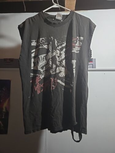 Vintage, Misfits, Bullet ,Better Dead On Red Tshirt ,Thrashed ,Distressed