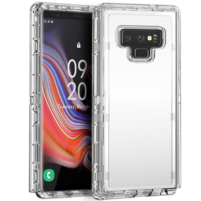 For Samsung Galaxy Note 9 Shockproof Protective Clear Transparent Case Cover