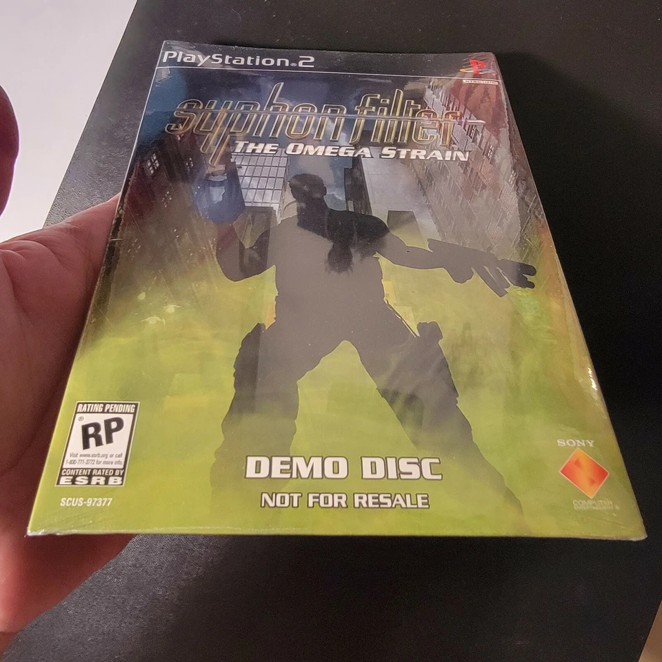 Syphon Filter The Omega Strain PS2 Playstation 2 Demo Disc SEALED AND MINT!!!! - Image 3 of 4