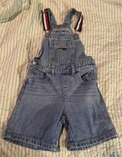 Tommy Hilfiger Vintage Overall Short Blue Jeans