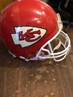 Joe Montana Autographed Kansas City Helmet With COa Upper deck 1993