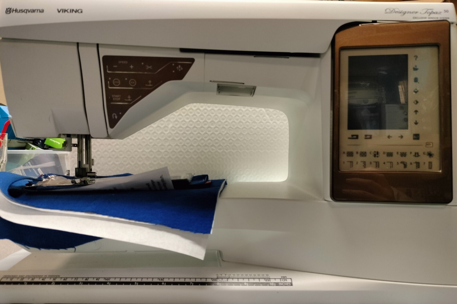 Husqvarna Viking Designer Topaz 50 Embroidery eBay