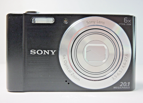 Sony Cyber-Shot DSC-W810 20.1 MP 6x Zoom Digital Camera Tested + 4GB card etc.