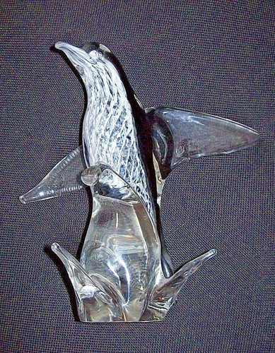 VINTAGE Uccello vetro MURANO bird glass anni 50-70 Venezia SEGUSO ? - Foto 3 di 10