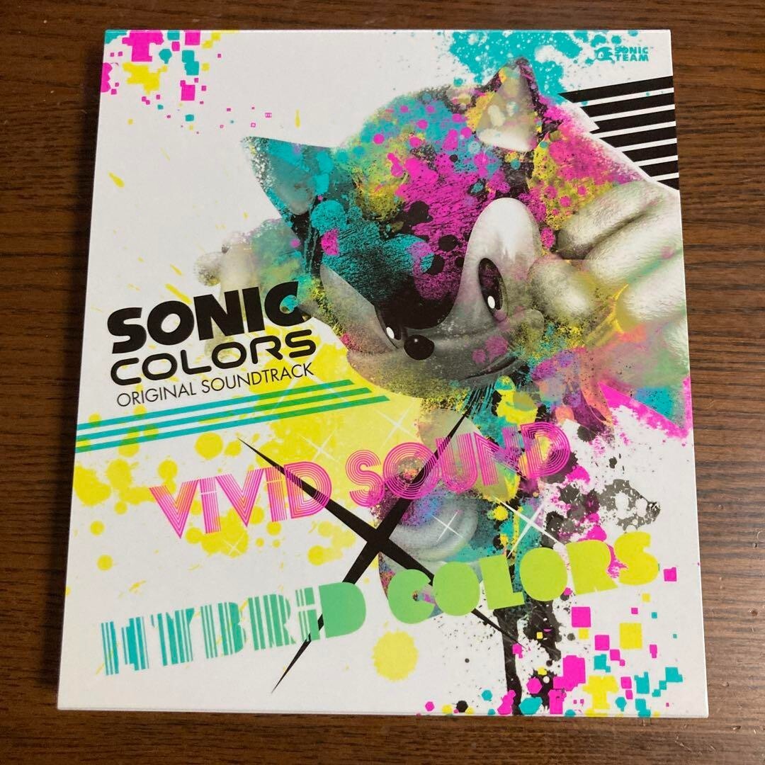 「SONIC COLORS」ORIGINAL SOUNDTRACK ViViD… Sonic Colors Original Soundtrack Vivid Sound × Hybrid Colors