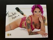 Anna Bell Peaks Hot autographed signed porn star sexy 8x10 photo Beckett BAS coa