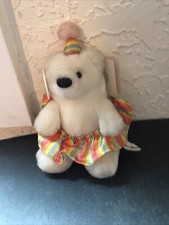 russ white teddy bear caress soft pets a138
