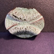 Black And Green Ceramic Wall Pocket