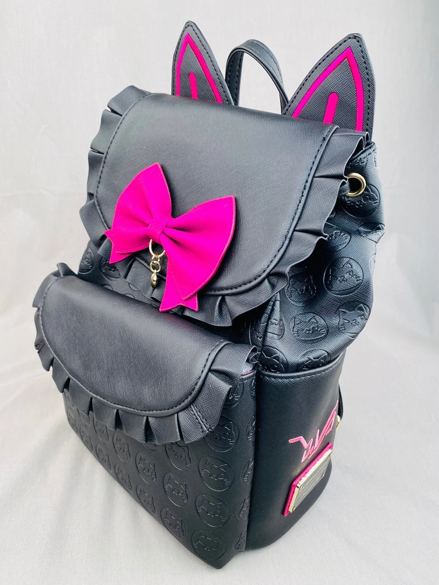 VERY RARE Loungefly Overwatch D.Va Dva Black Cat Ears Ruffle