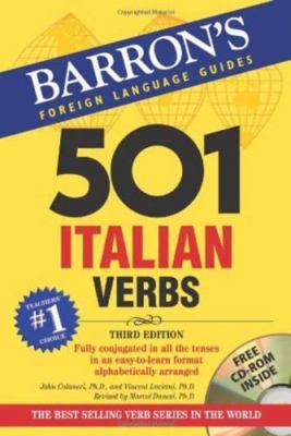 501 Italian Verbs (Barrons Foreign Language Guides) (Italian and English...