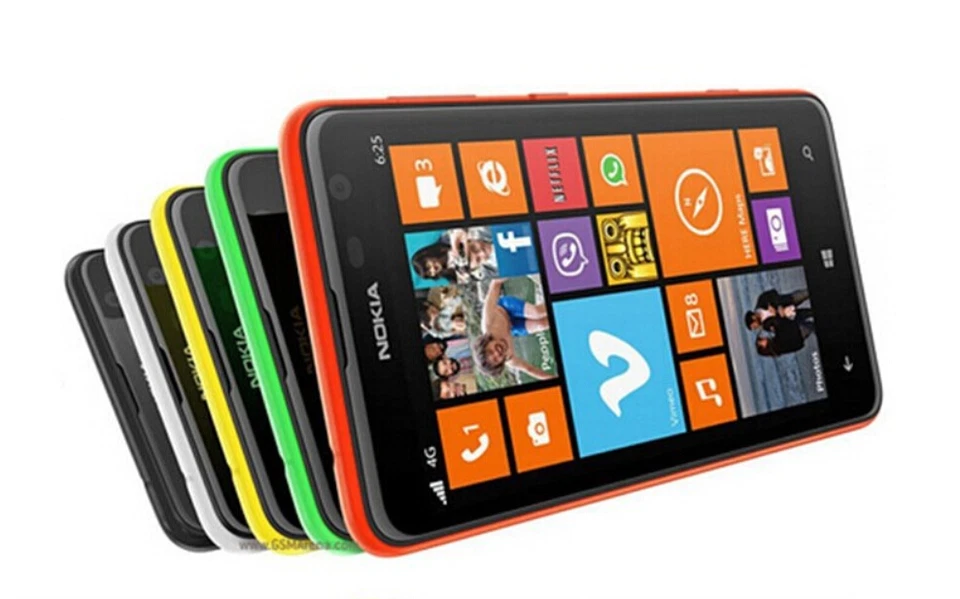 Nokia Lumia 625 Original Desbloqueado 3G&4G Windows Teléfono Móvil GPS 5MP 8GB WIFI Foto 2 de 4