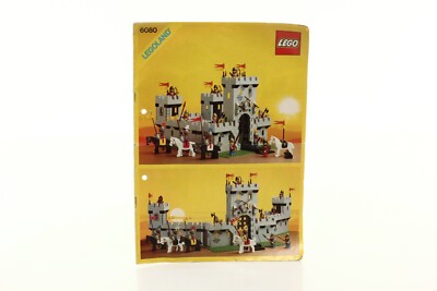 Lego Castle Lion Knights Set 6080 King's Castle 100% complete +