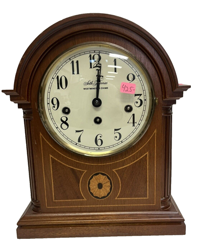 Vintage Seth Thomas Westminster Chime Wooden Mantel Clock Hour Working #455 - Picture 2 of 17