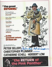 MOVIE PRODUCER WALTER MIRISCH SIGNED AUTHENTIC 8X10 PHOTO E COA THE PINK PANTHER