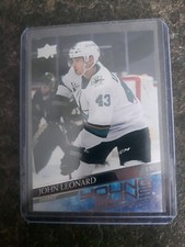 2020-21 Upper Deck Series 2 Young Guns John Leonard YG RC Card# 474
