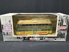 CORGI ORIGINAL OMNIBUS 1:76 BLACKPOOL BALLOON TRAM EMPIRE POOLS 43507 DIECAST