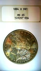 1884-O 1$ Morgan NGC MS-65