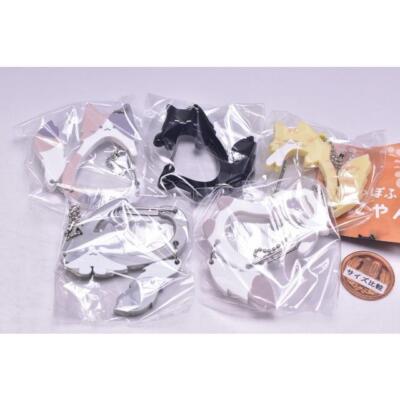 ニャンコノフグリ Shippofuri Furi Nyanko Carabiner [5 types (full complete)] Capsule