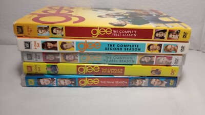 Glee Seasons 1,2,4,5,&6 DVD Set (Seasons 4-5 are sealed) Please See Description 