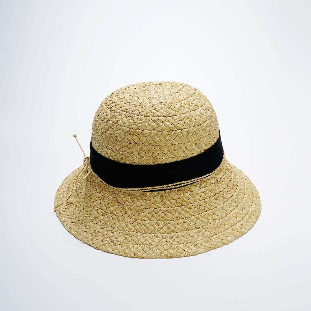 Helen Kaminski Women's Rumi Natural/Black HAT51257 | eBay