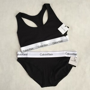 black calvin klein set