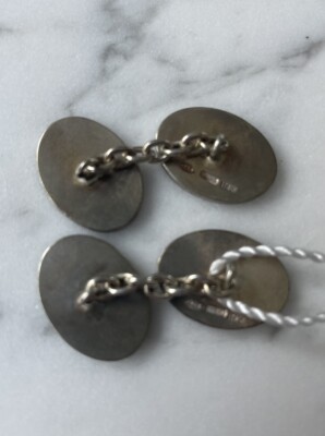 【関税&送料込み】Maison Margiela Bijoux MAISON MARGIELA FW16 Silver 925 Logo Cufflinks NWT! | eBay